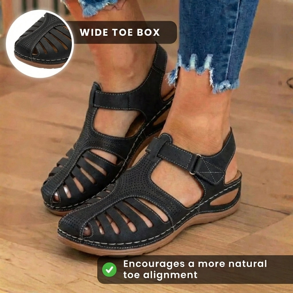 Women's Breathable Walking Sandals with Non-Slip Sole