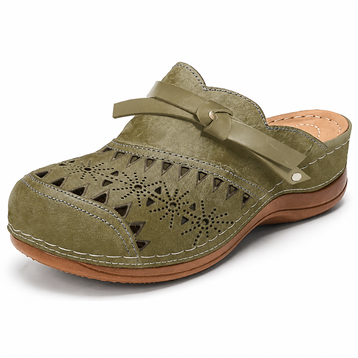 Women’s Bowknot Wedge Sandals – Arch Support & Everyday Comfort