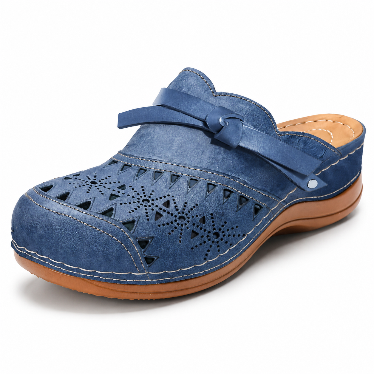 Women’s Bowknot Wedge Sandals – Arch Support & Everyday Comfort