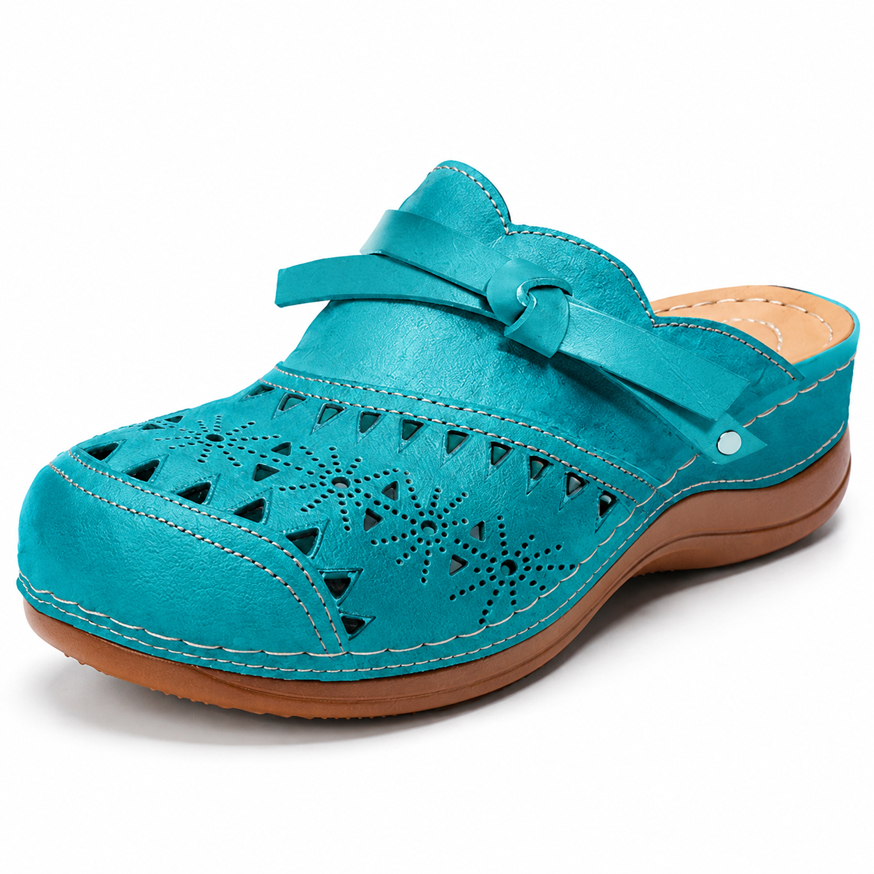 Women’s Bowknot Wedge Sandals – Arch Support & Everyday Comfort
