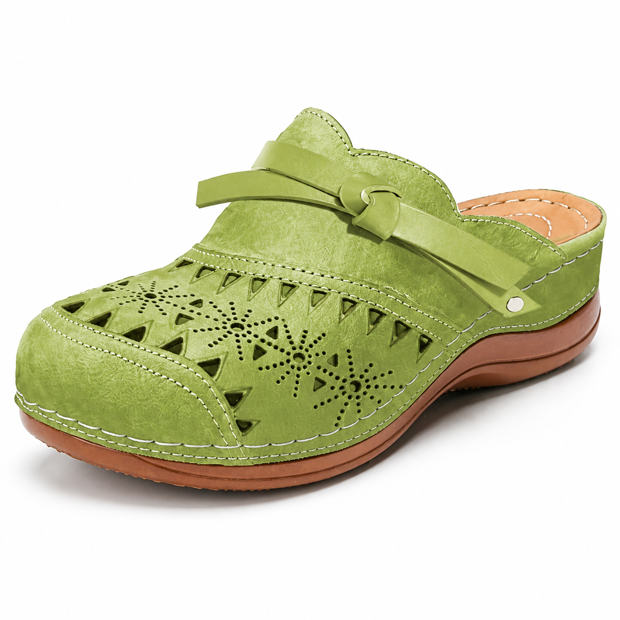 Women’s Bowknot Wedge Sandals – Arch Support & Everyday Comfort