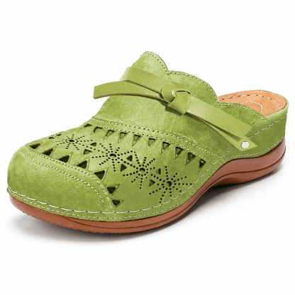 Women’s Bowknot Wedge Sandals – Arch Support & Everyday Comfort