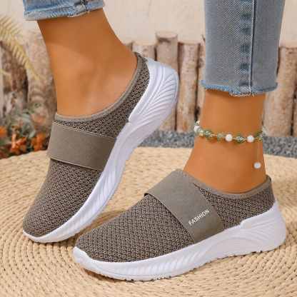 🔥New Arrivals Sale: 70% OFF🛒Summer Air Mesh Slip On Trainers | Comfort Open Back Casual Walking Footwear