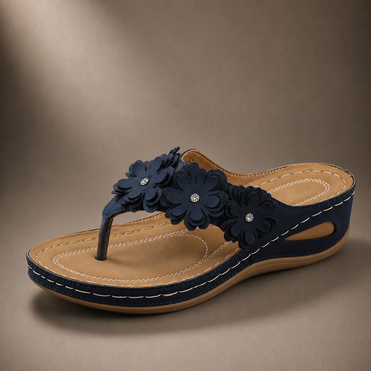 LAST DAY 70% OFF ✨ Women’s Floral Comfort Walking Sandals – Arch Support & Non-Slip Sole