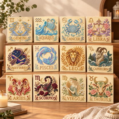 Celestial Zodiac Pearl Collection – 12 Unique Signs