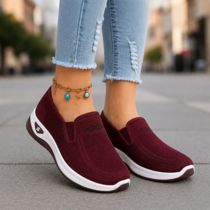 Women's Orthopedic Mesh Slip‑On Shoes