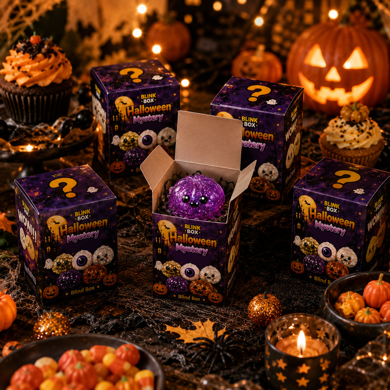 🔥 Last Day 49% OFF – ✨🎃 Halloween Dumpling Squeeze Squishy Toy
