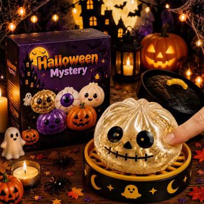 🔥 Last Day 49% OFF – ✨🎃 Halloween Dumpling Squeeze Squishy Toy
