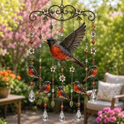 🔥Last Day 75% OFF - 🐦🎐Graceful Hummingbird Wind Chime