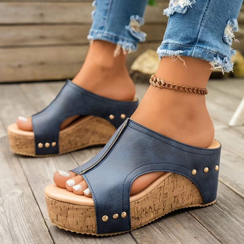 norvellora™ Women's Cushioned Wedge Sandals