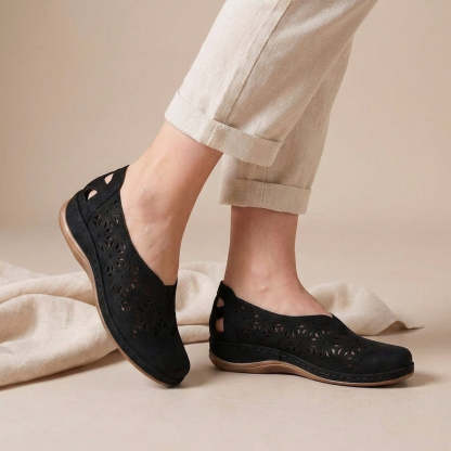 🎉 Today Only 65% -Breathable Cutout Comfort Flats for Effortless Summer Days