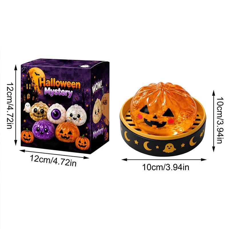 🔥 Last Day 49% OFF – ✨🎃 Halloween Dumpling Squeeze Squishy Toy
