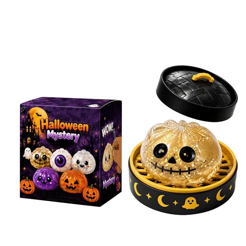 🔥 Last Day 49% OFF – ✨🎃 Halloween Dumpling Squeeze Squishy Toy