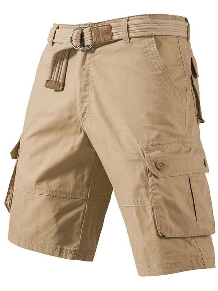 Men's Multi-Pocket Casual Workwear 5-inch Shorts