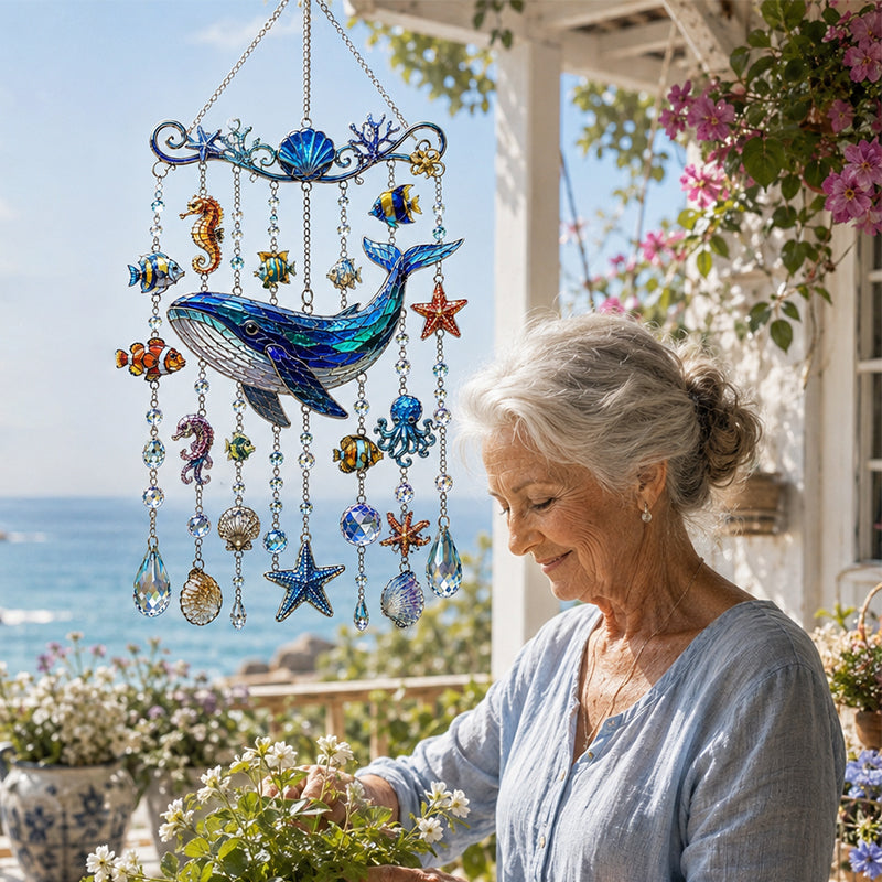 Sparkling Ocean Escape Suncatchers for Your Garden 🌊