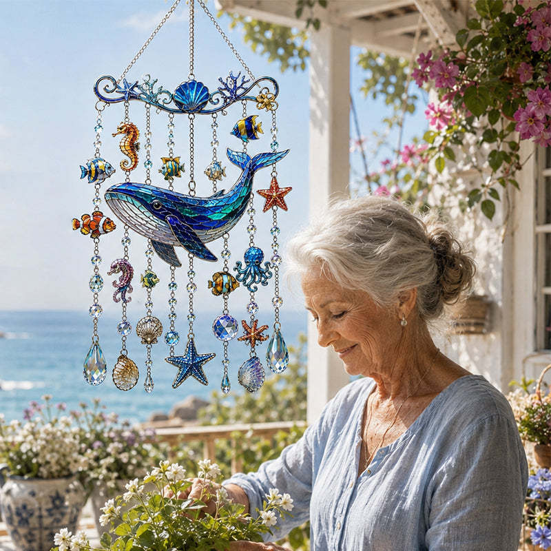 Sparkling Ocean Escape Suncatchers for Your Garden 🌊