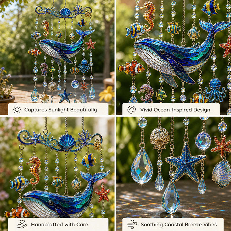 Sparkling Ocean Escape Suncatchers for Your Garden 🌊