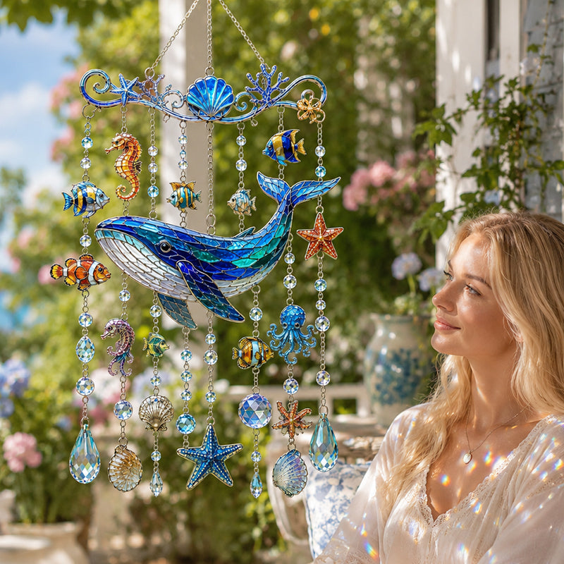 Sparkling Ocean Escape Suncatchers for Your Garden 🌊