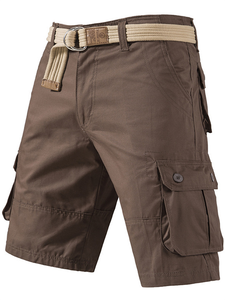 Men's Multi-Pocket Casual Workwear 5-inch Shorts