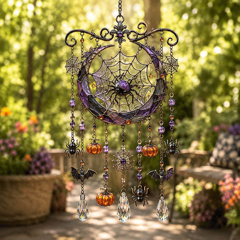 Halloween-Themed Crystal Wind Chime