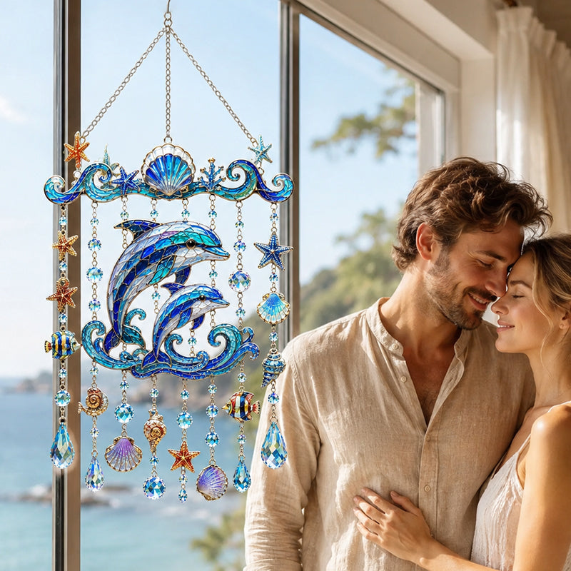 Sparkling Ocean Escape Suncatchers for Your Garden 🌊