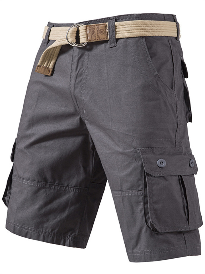 Men's Multi-Pocket Casual Workwear 5-inch Shorts