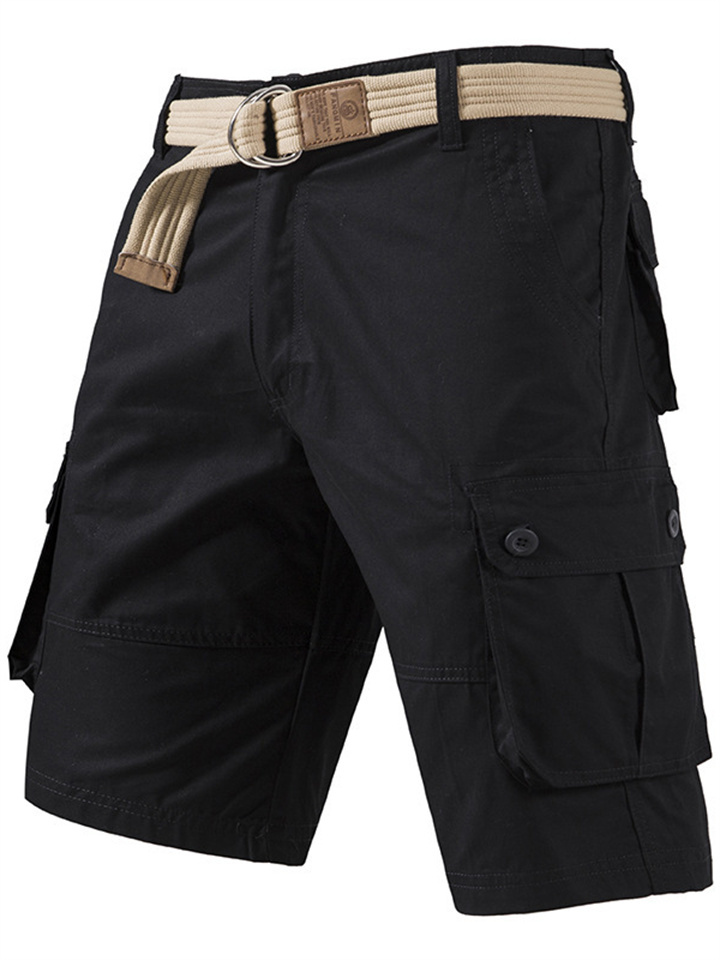 Men's Multi-Pocket Casual Workwear 5-inch Shorts