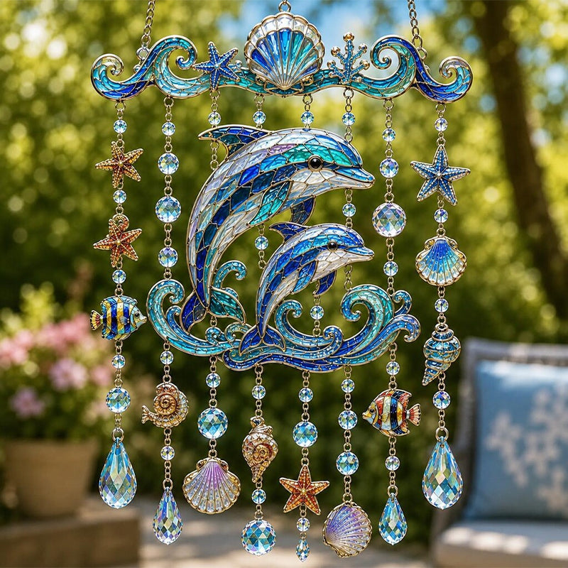 Sparkling Ocean Escape Suncatchers for Your Garden 🌊