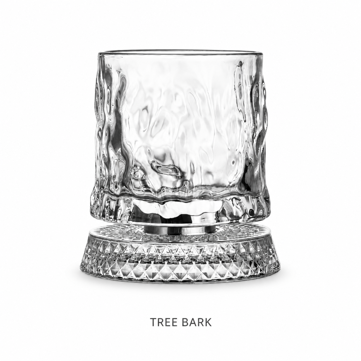 Spinning Crystal Glass