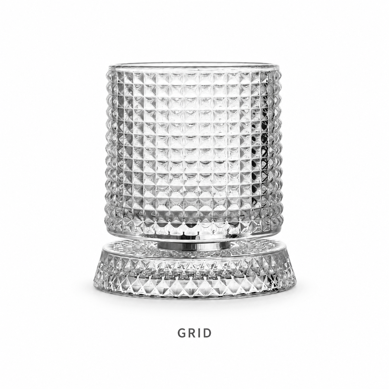 Spinning Crystal Glass