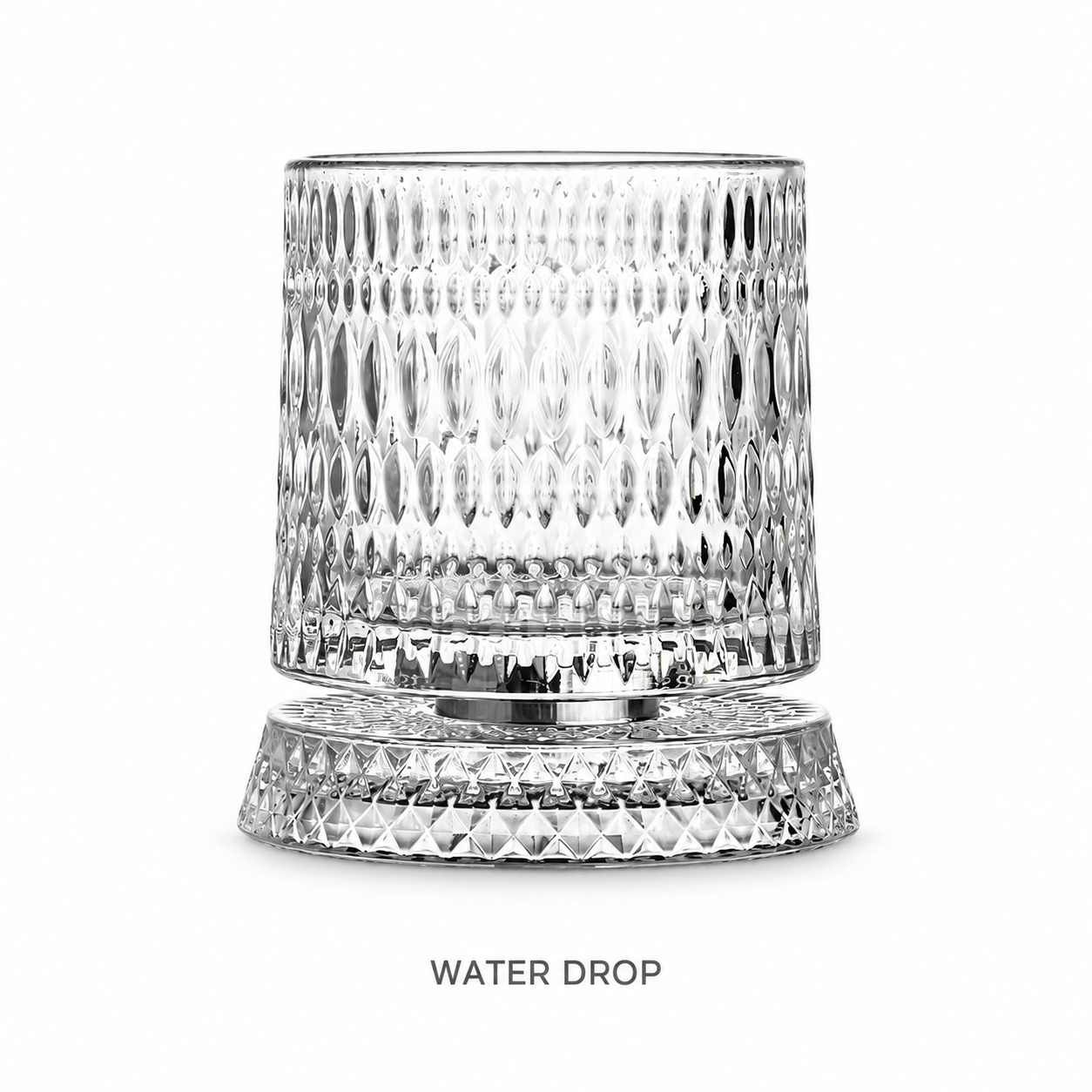 Spinning Crystal Glass