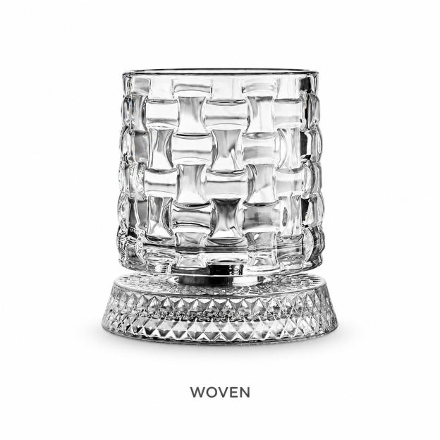 Spinning Crystal Glass