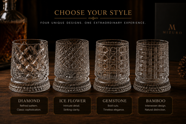 Spinning Crystal Glass