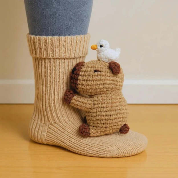 Animal Soft Cotton Socks (One Size Fits All)