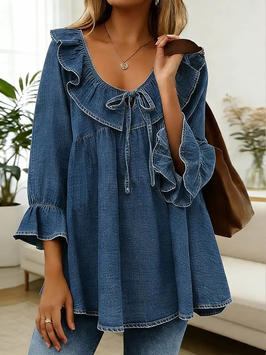 2026 New Women's Casual Loose-fitting Top T-shirt