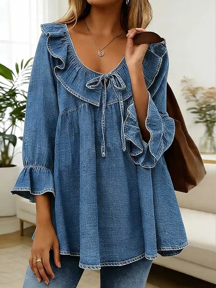2026 New Women's Casual Loose-fitting Top T-shirt