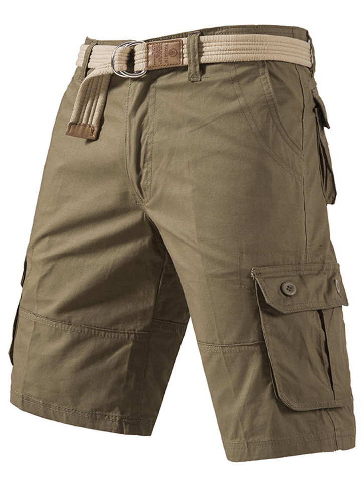 Men's Multi-Pocket Casual Workwear 5-inch Shorts