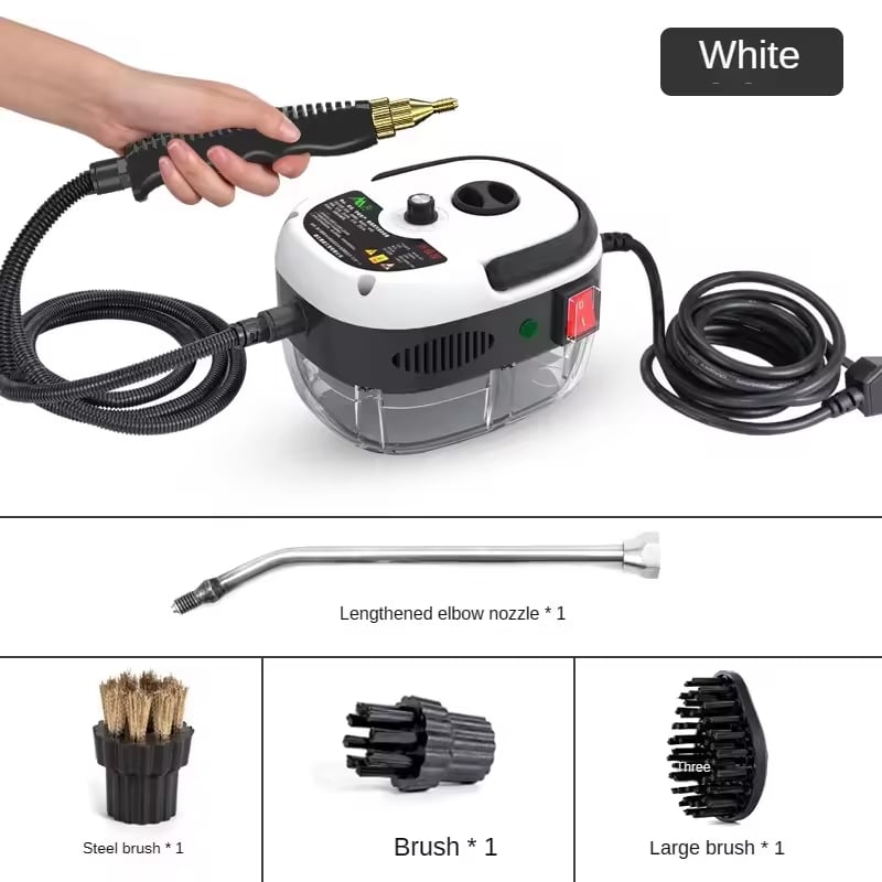 2500W High Temperature Pressure Steam Cleaner for Home Kitchen Portable Handheld Cleaning Machine for Car Auto