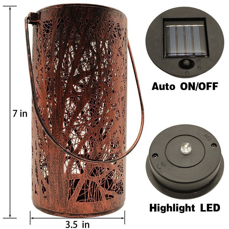 Solar Leaf Hanging Lamp
