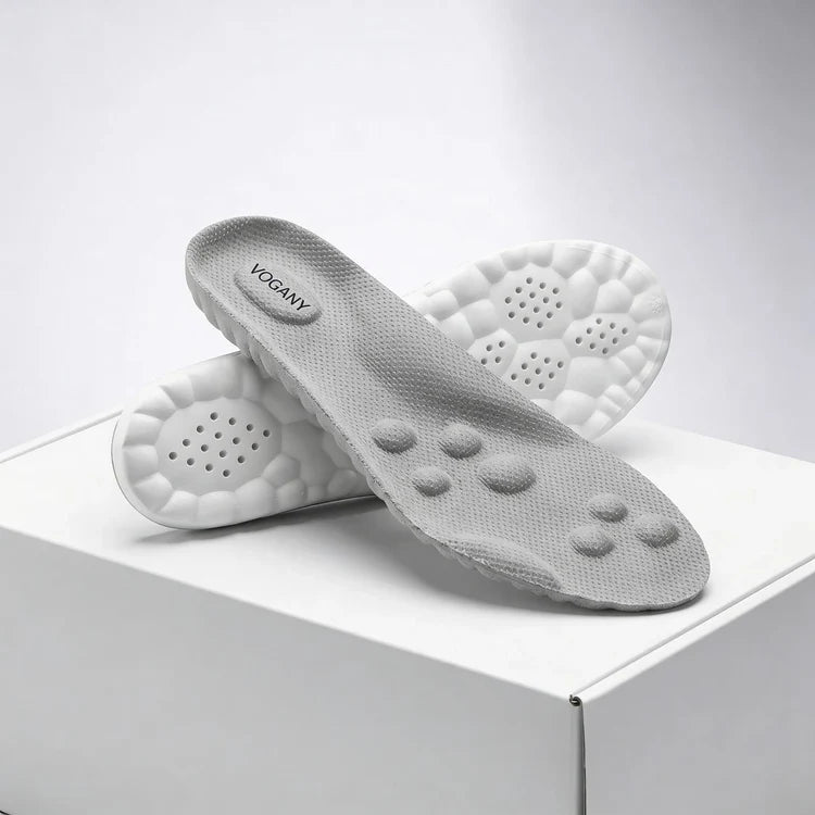 Supportive breathable insoles