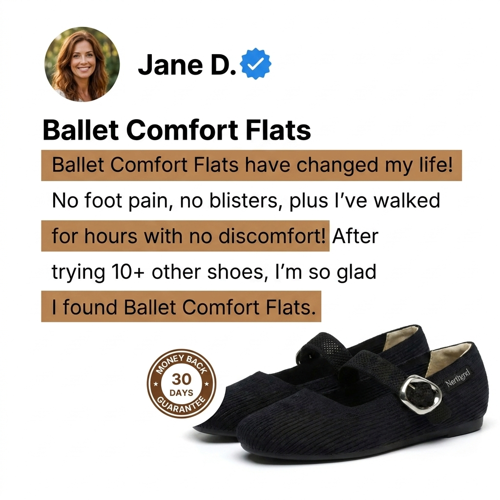 Northend Wide-Fit Ballet Flat product image 12