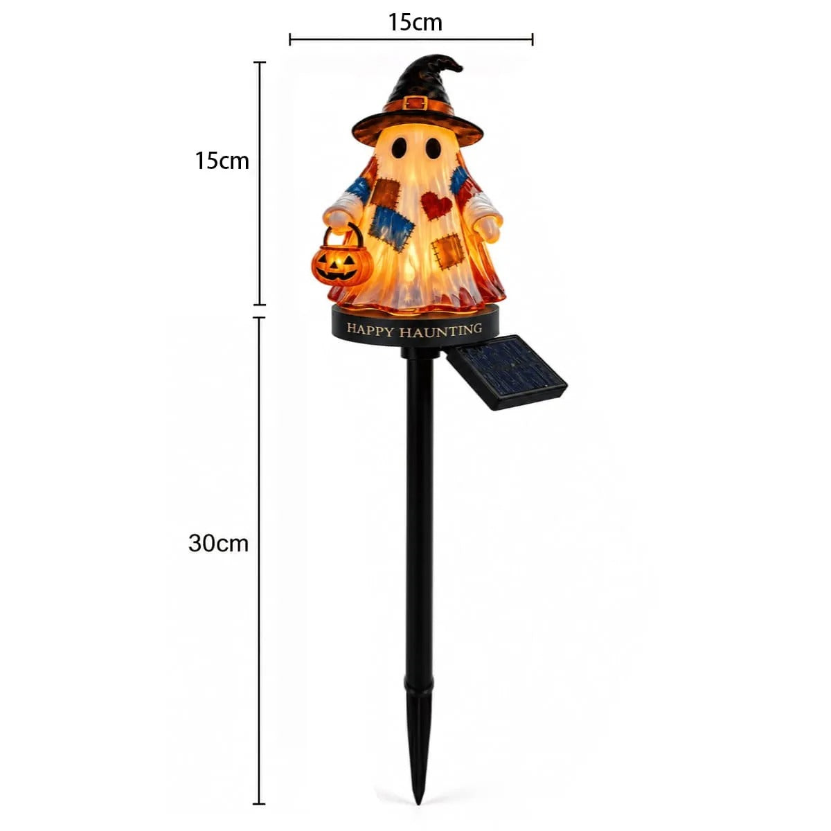 👻 Solar Halloween Ghost Garden Stake.Seasonal discount only, limited time