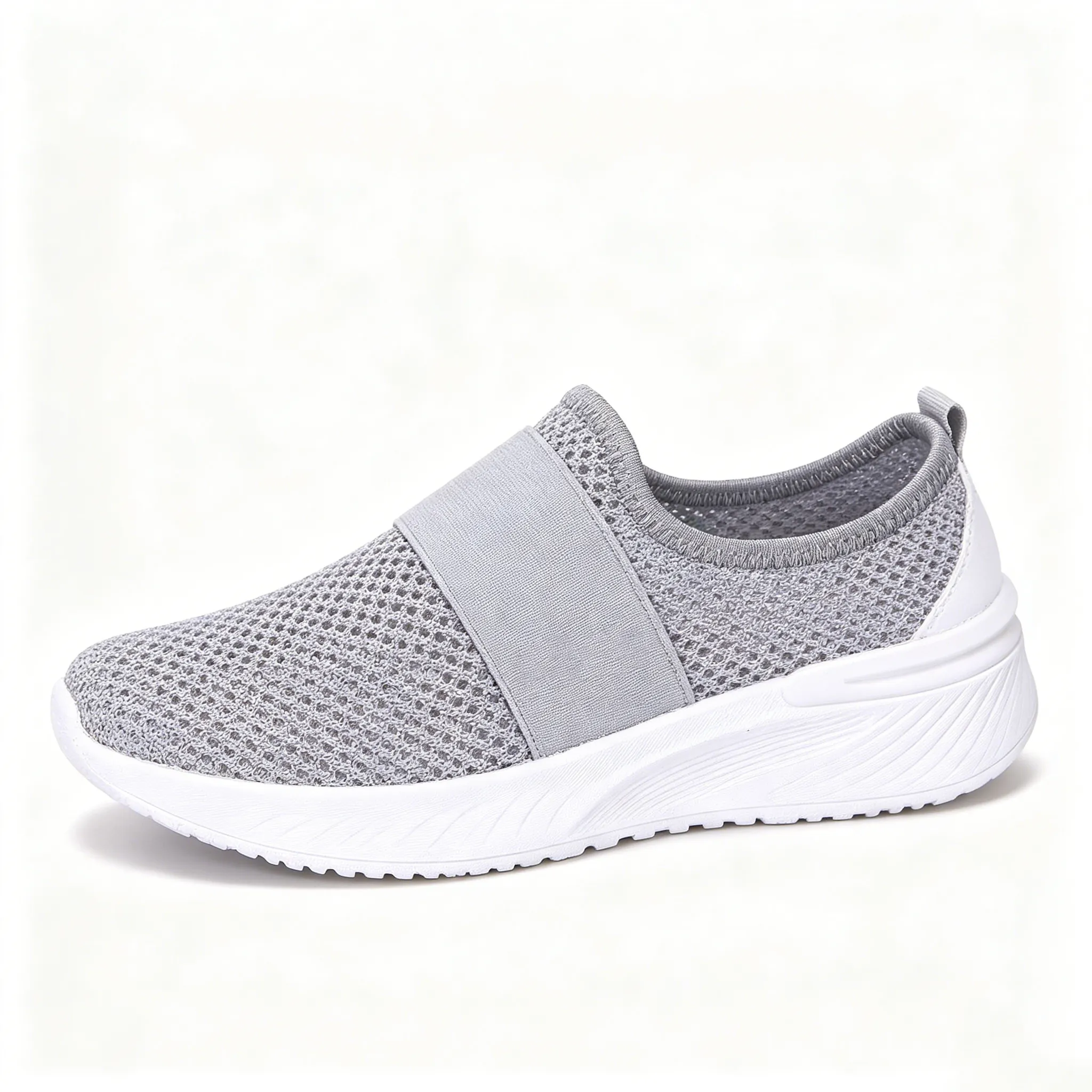 🔥New Arrivals Sale: 70% OFF🛒Summer Air Mesh Slip On Trainers | Comfort Open Back Casual Walking Footwear