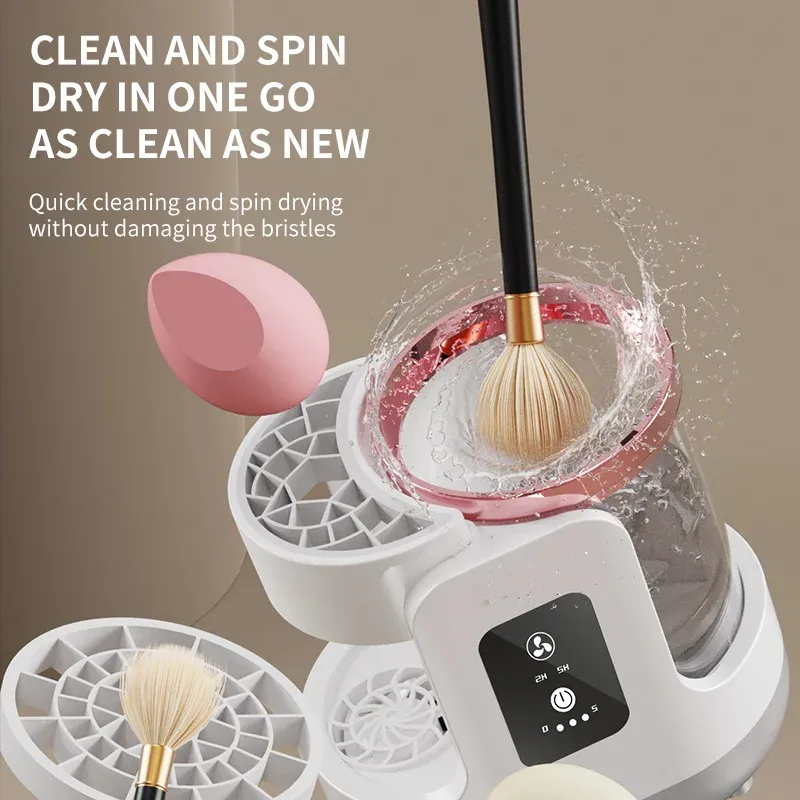 💖4-in-1 Electric Makeup Brush Cleaner💄