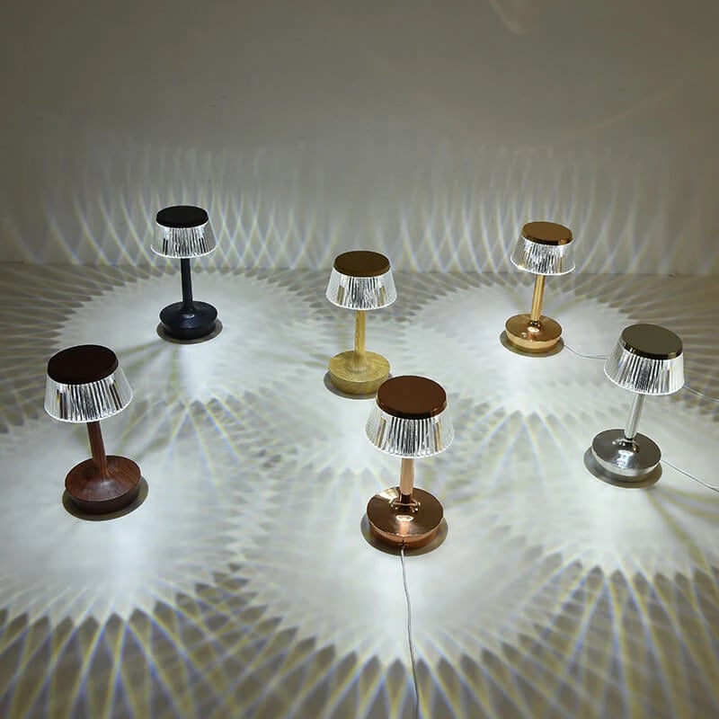 Creative Crystal Mushroom Table Lamp