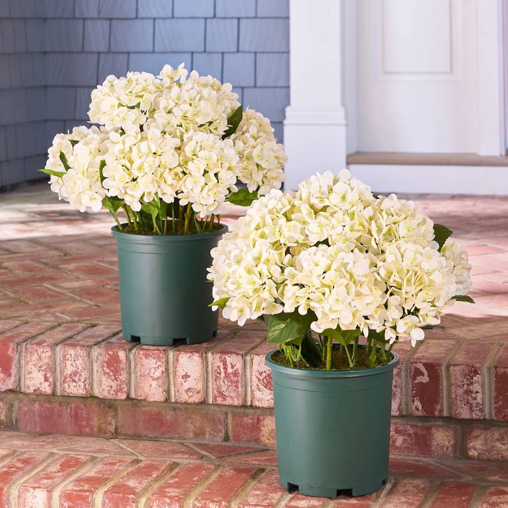 💥Last Day 70% OFF💐Artificial Outdoor Hydrangea Flowers - UV resistant, Waterproof, Windproof