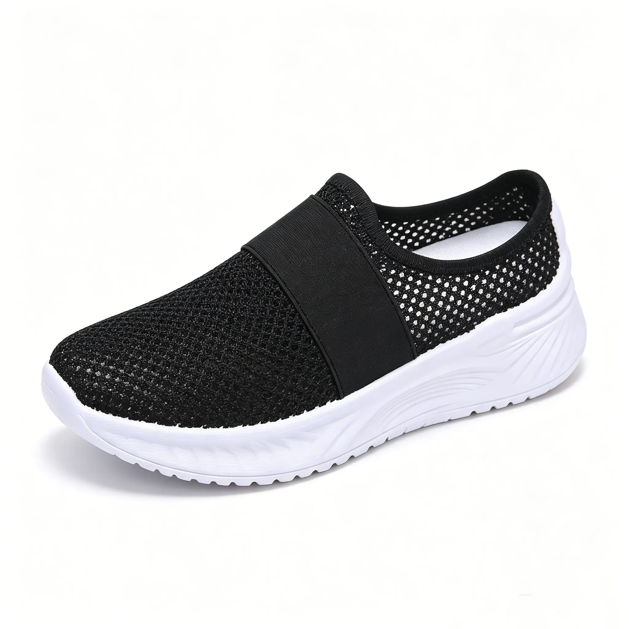 🔥New Arrivals Sale: 70% OFF🛒Summer Air Mesh Slip On Trainers | Comfort Open Back Casual Walking Footwear