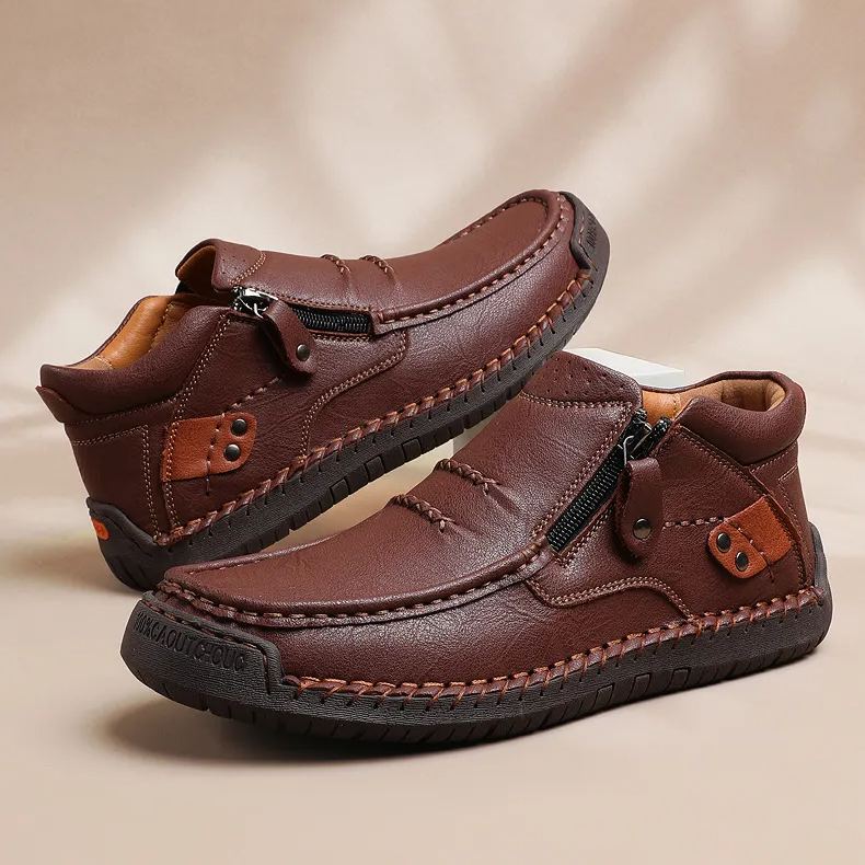 Men's casual shoes and outsole profile
