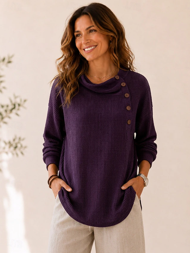[Copy]CLEARANCE SALE🔥 Women's Casual Hoodie Cotton Plain Long Sleeve Comfy Cardigan