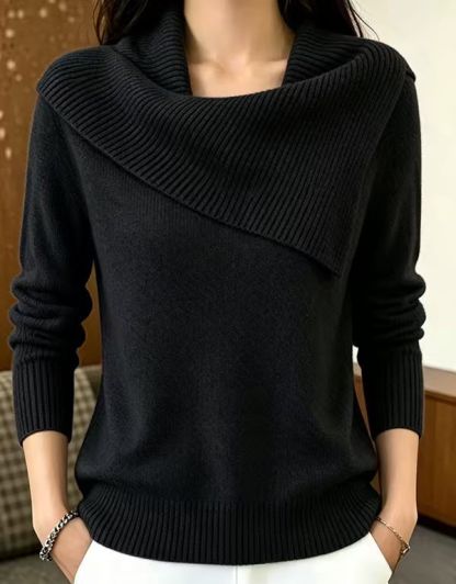 [Copy]CLEARANCE SALE🔥 Women’s Oversized Waffle Polo Blouse